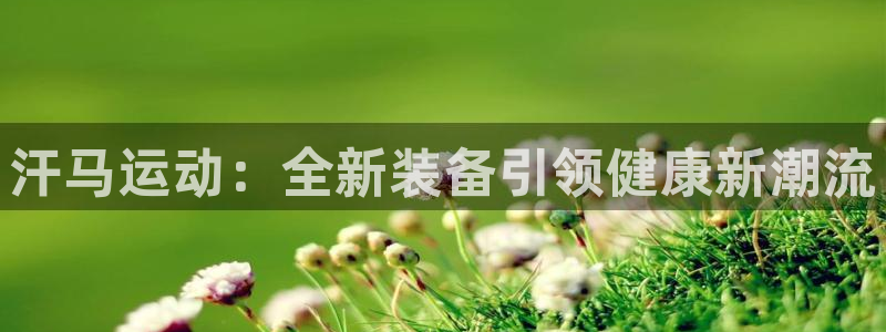 九游体育官网下载注册：汗马运动：全新装备引领健康新潮