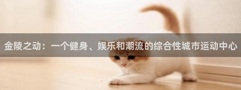 九游体育官方正版app官方：金陵之动：一个健身、娱乐和潮流的